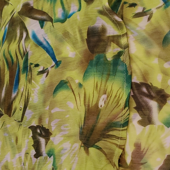 WET SEAL Spaghetti Strap Floral Layered Babydoll Flowy Summer Top ~ EUC - Picture 8 of 9